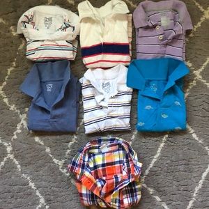 Lot of Boys 3T Short Sleeve Collared Shirts
